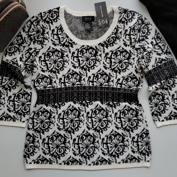 RQT Northern Lights Preppy Made Easy Sweater - Picture 1 of 13